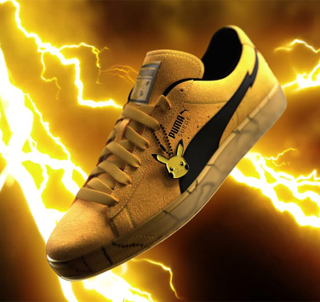 PUMA SUEDE PIKACHU - D