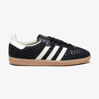 adidas gazelle silver green womens Tênis Adidas Samba OG White Black Gum main image 0