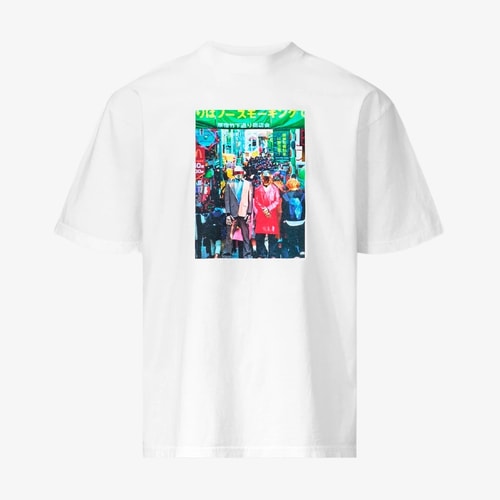 Camiseta Pleasures X Daft Punk Harajuku 