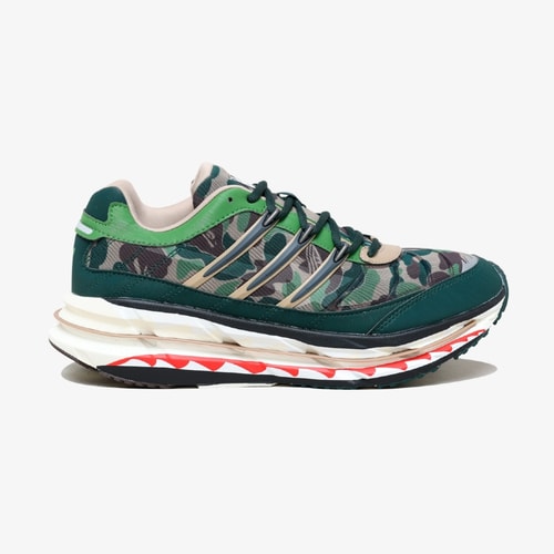 A BATHING APE × adidas Adistar HRMY Tênis Adidas Adistar HRMY X Bape 