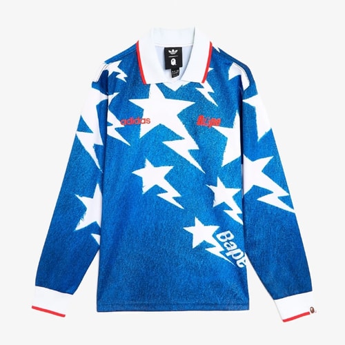 Camiseta Adidas X Bape Long Sleeve Star 