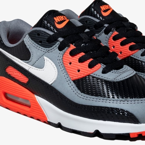 靴 NIKE AIR MAX 90 PREMIUM 315908-001 Tênis Nike Air Max 90 Premium Preto/amarelo