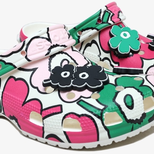 【未開封】crocs marimekko ウニッコ 38-39 Sandália Crocs Classic Slide Marimekko 