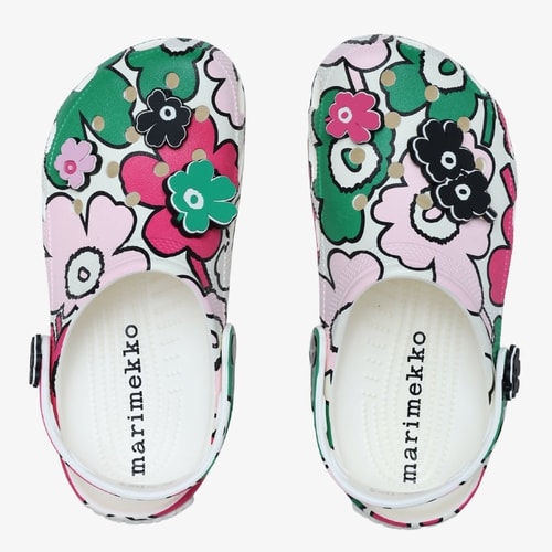 【未開封】crocs marimekko ウニッコ 38-39 Sandália Crocs Classic Slide Marimekko 