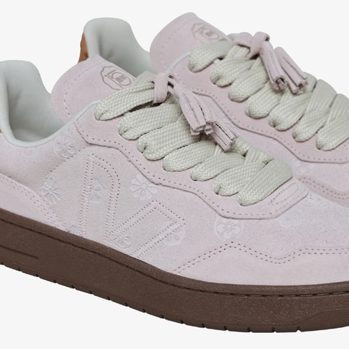 【90‘s vintage 20471120Hyoma soft toy♪新品】 Tênis Veja V-90 Suede X Your ID Wagashi 