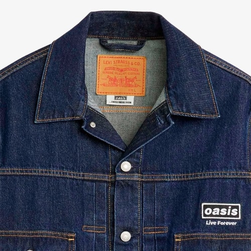 Jaqueta Levi's Type II Trucker X Oasis Band 