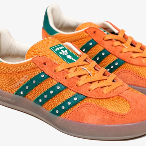 adidas gazelle silver green womens Adidas x Hardies Gazelle Indoor Rust Orange / Core Green Shoes – Long Beach  Skate Co