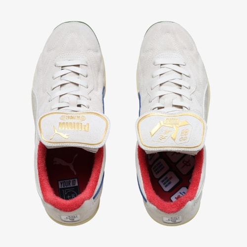 Tênis Puma King Indoor x Your ID Alpine Snow - Collab Mahjong
