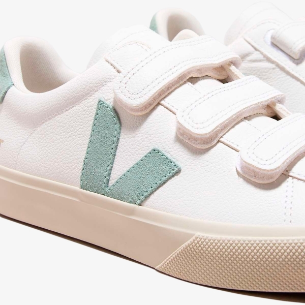 Tênis Veja Recife Logo Chromefree Extra White Verde