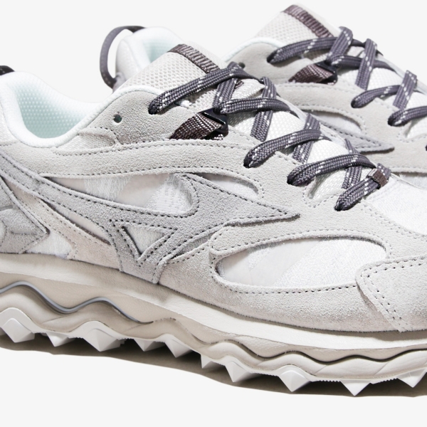 Tênis Mizuno Wave Rider Mujin Tl Minetic Pack "Ligth Grey"
