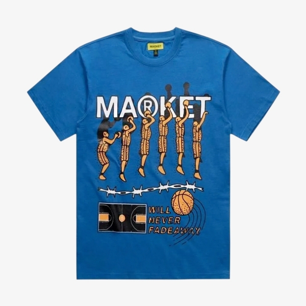 Camiseta Market Jump Shot Tee Blue