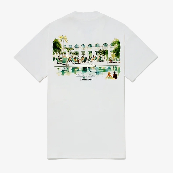 Camiseta Carnan X Cp Pool Heavy "Off White"