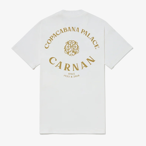 Camiseta Carnan x Cp Monogram Heavy "Off White"