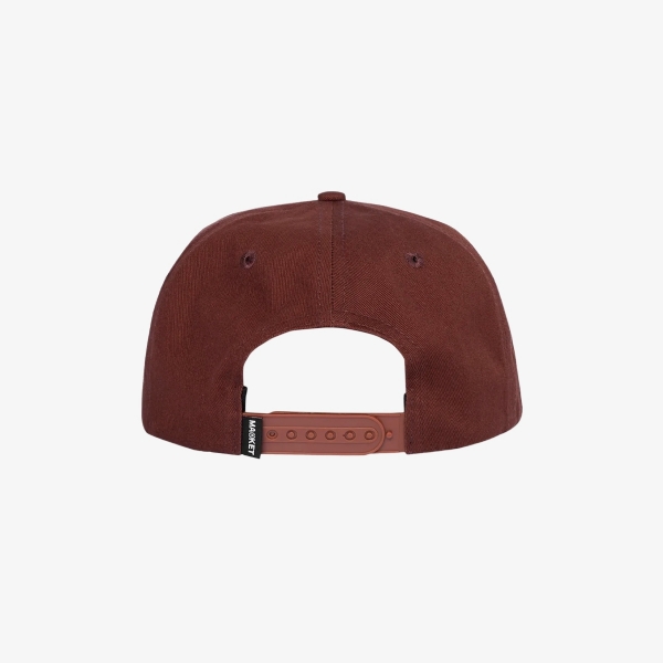 Boné Market Mkt Arc 5 Panel Hat "Brown"