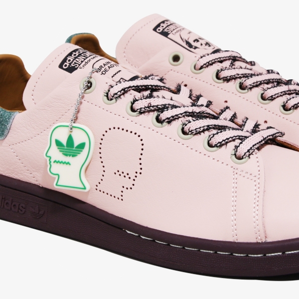 Tênis Adidas Stan Smith X Brain Dead "Pink"