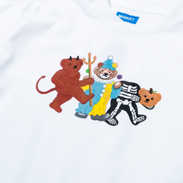 Camiseta Market Tricky Bears "White"