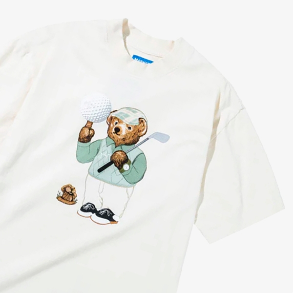 Camiseta Market Par 5 Bear "Ecru"