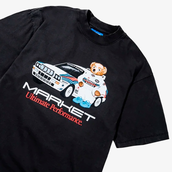Camiseta Market Ultimate Rally "Washed Black"