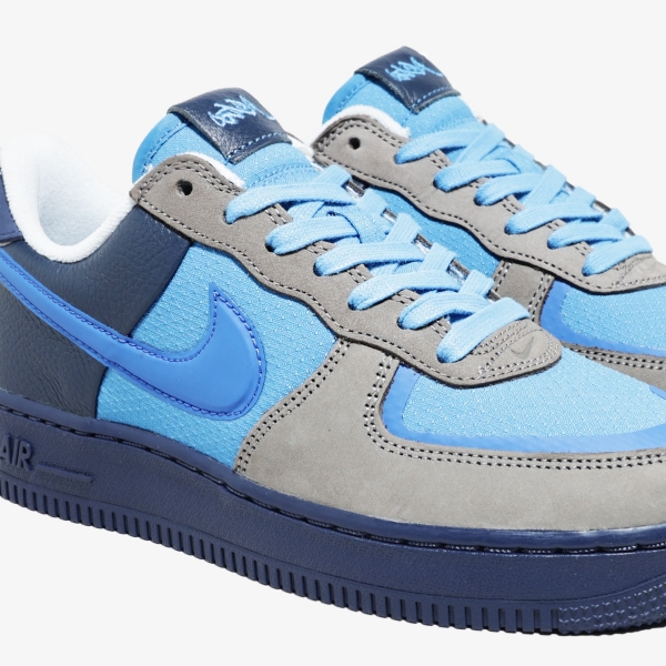 Tênis Nike Air Force 1 '07 Low Sp X Stash "Soft Grey"