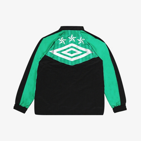 Jaqueta Umbro X TRSMF X YID "Black Green"