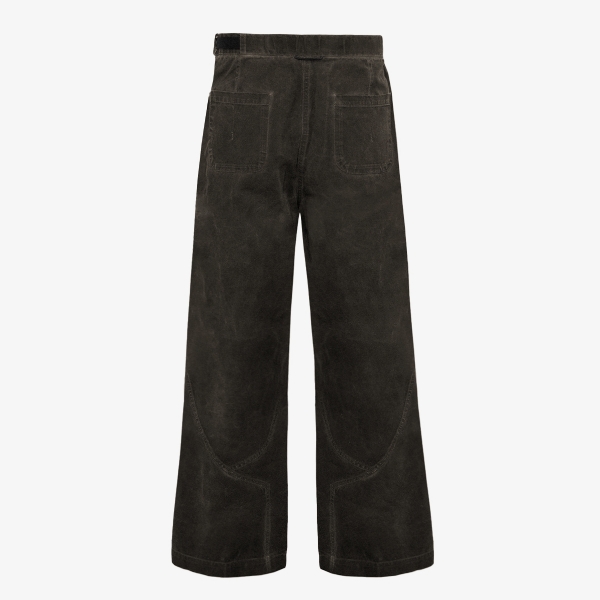 Calça Quadro Naman Wide "Stoned Green"