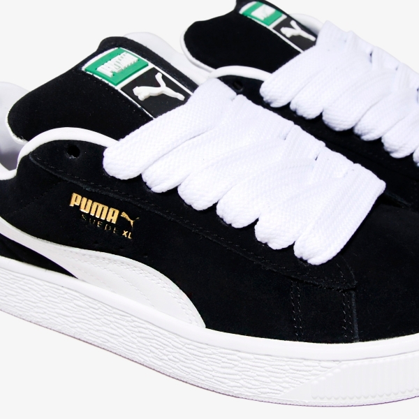 Tênis Puma Suede XL "Black White"
