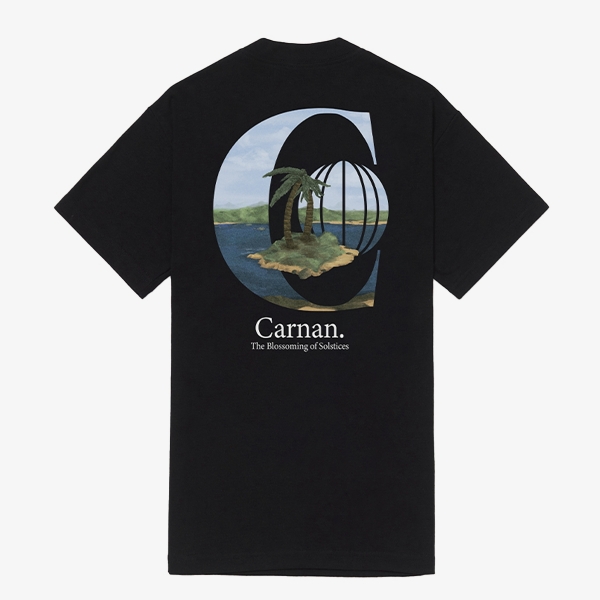 Camiseta Carnan Island Heavy "Black"