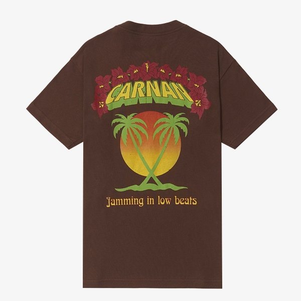 Camiseta Carnan Tropical Heavy "Brown"