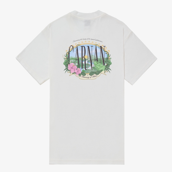 Camiseta Carnan Iguana Heavy "Off White"