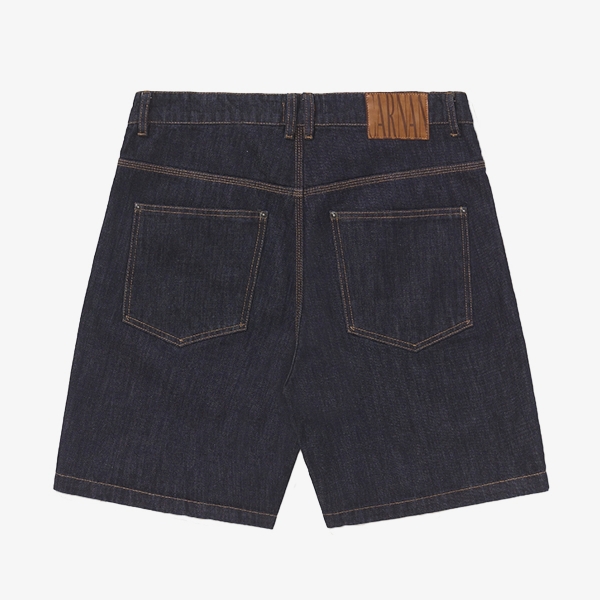 Shorts Carnan Raw Denim Jeans "Blue"