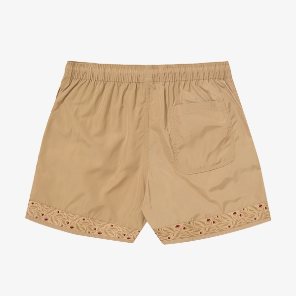 Shorts Carnan Branch Flower "Beige"