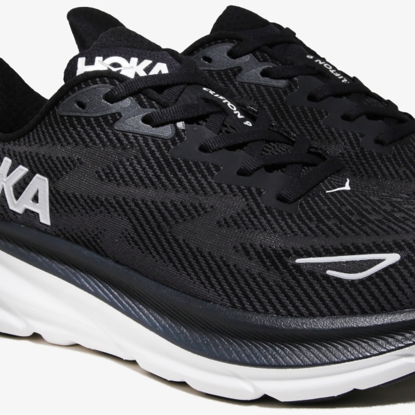 Tênis Hoka Clifton 9 "Black White"