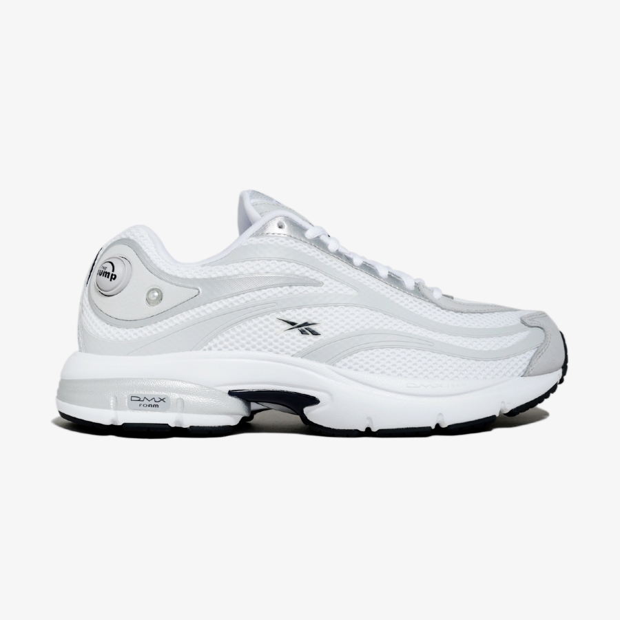 Tênis Reebok Premier Pump Paris Trainer "White Silver Metallic"