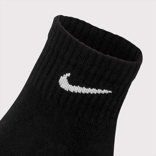 Meia Nike Everyday Cushioned "Black" (3 Pares)