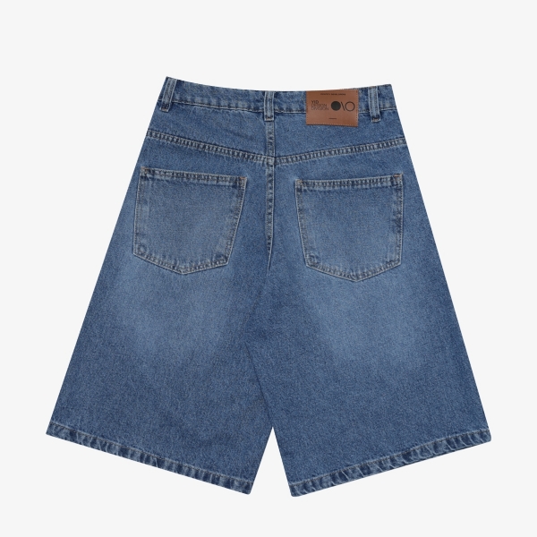 Bermuda Your Id Jorts Jeans Work "Blue"
