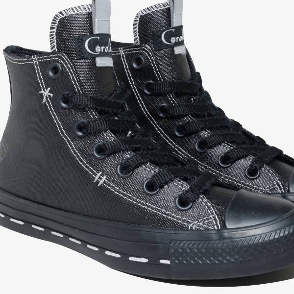 Tênis Converse X Coraline Chuck Taylor All Star Hi "Black Fossilized"