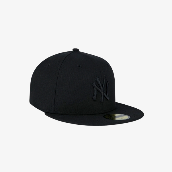 Bone New Era 59Fifty Mlb New York Yankees "Black"