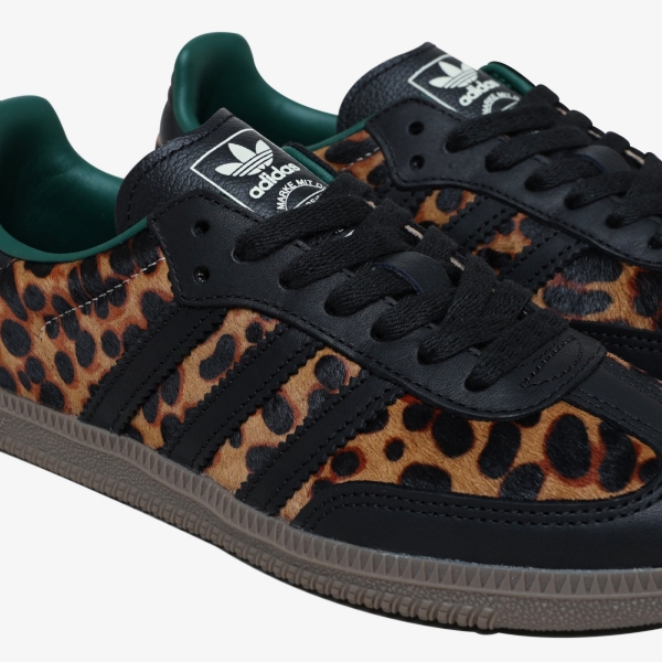 Tênis Adidas Samba Og "Leopard Black Green"