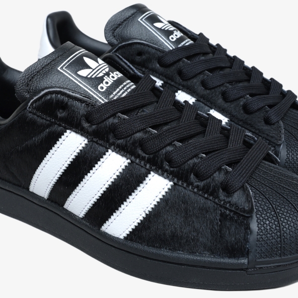 Tênis Adidas Superstar II "Black Ponyhair"