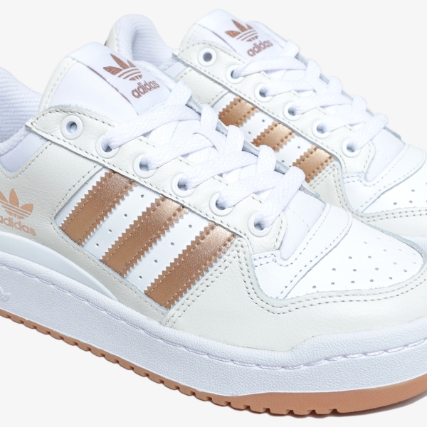 Tênis Adidas Forum Bold Stripes "Off White"