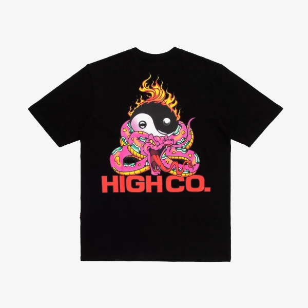 Camiseta High Tee Viper "Black"