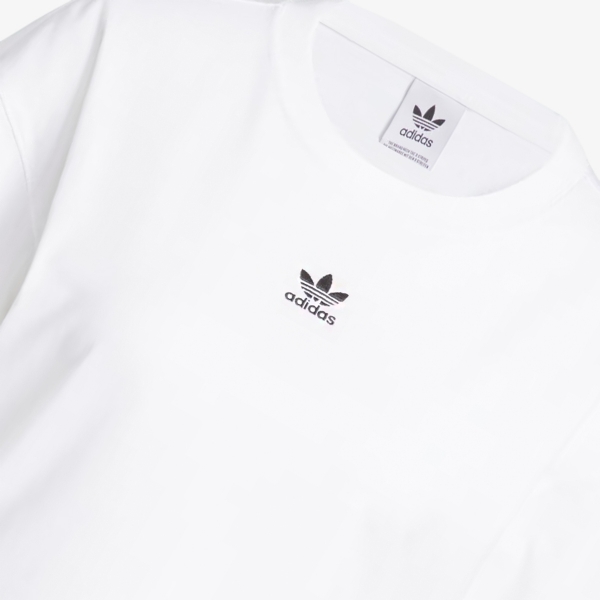 Camiseta Adidas Cropped Essencials ''White''