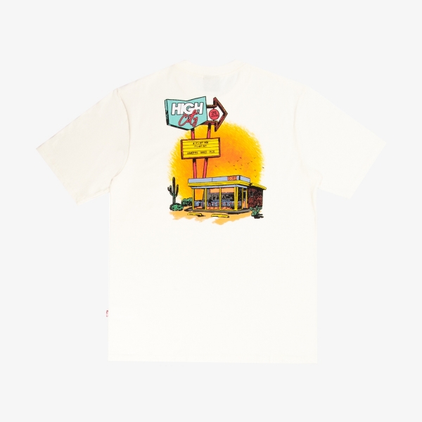 Camiseta High Tee Cafeteria "White"