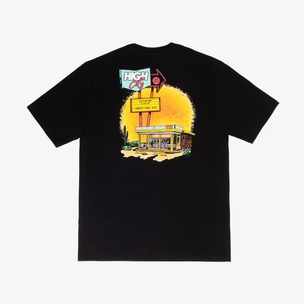 Camiseta High Tee Cafeteria "Black"