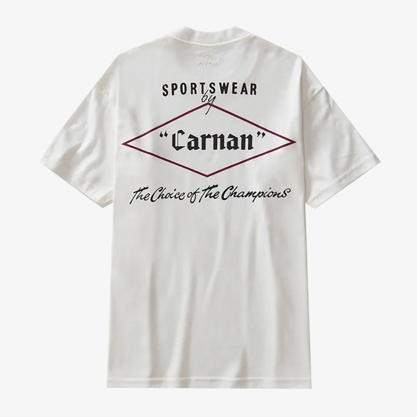 Camiseta Umbro X Carnan Retro Logo "Off White"