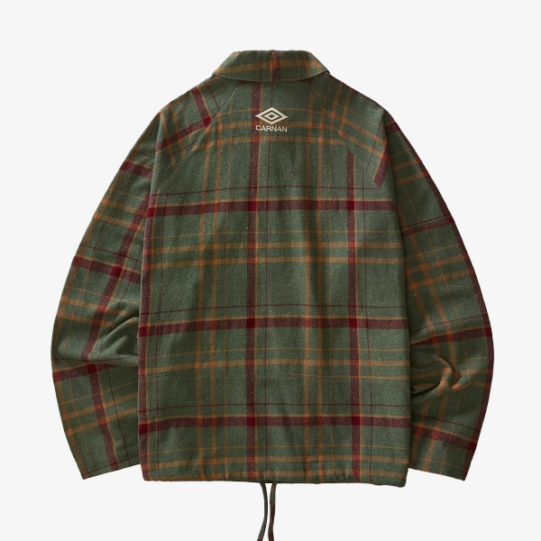 Casaco Umbro X Carnan Plaid Lightweight "Green"