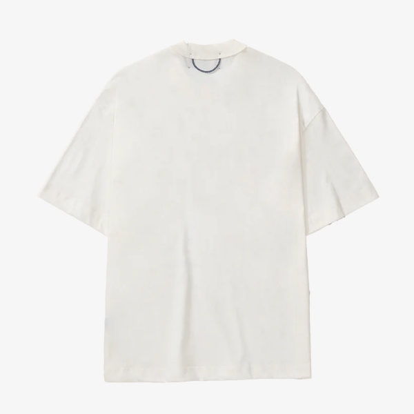 Camiseta Quadro Janela Boxy "Off White"