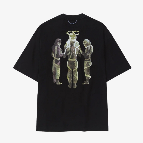 Camiseta Quadro Agentes Boxy "Black"