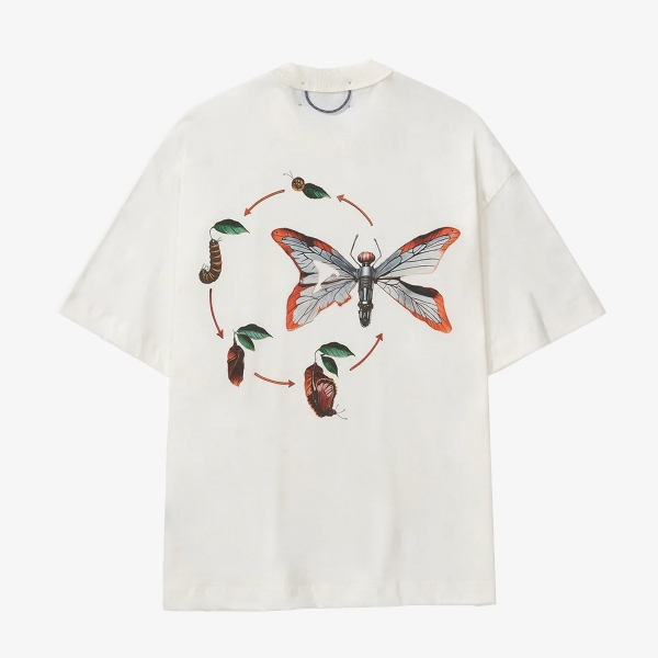 Camiseta Quadro Metamorfose Boxy "Off White"