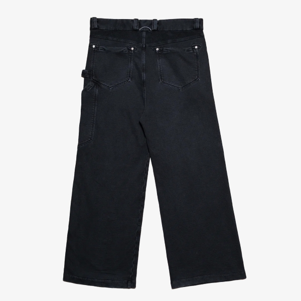 Calça Quadro Fixer Straight Stoned "Black"